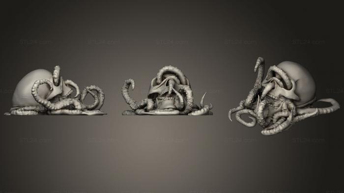 Animal figurines (Tims Head, STKJ_1560) 3D models for cnc